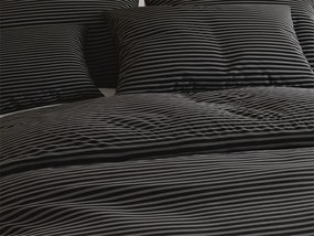 Lenjerie de pat bumbac Alterna neagra
