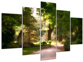 Tablou cu parc (150x105 cm)