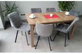 Masă extensibilă de dining LIAM stejar