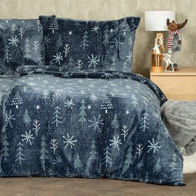 Lenjerie de pat din microflanel 4Home Silent night, 160 x 200 cm, 70 x 80 cm