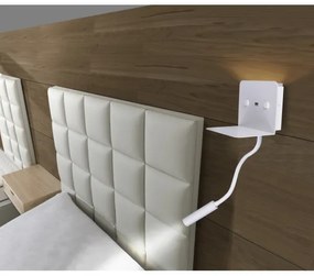 Lampă LED de perete cu raft VERA 1xLED/5W/230V + 1xLED/6W Azzardo AZ4417