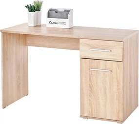 Birou Lima B1, stejar sonoma, PAL melaminat, 120X55X77 CM