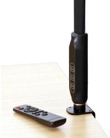 Lampă LED dimabilă 3 în 1 LED/12W/230V neagră CRI 90 + telecomandă