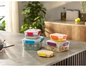 Set 5 recipiente pentru alimente Joseph Joseph Nest Lock