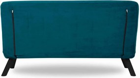 Canapea extensibila 2 locuri, Atelier del Sofa, 859FTN1276, Verde petrol