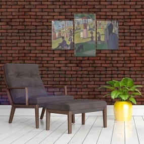 Tablou - Georges Seurat, A Sunday on La Grande Jatte, reproducere (90x60 cm)