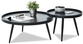 Măsuță de cafea Lantan Zest Xl (negru + negru). 1111841
