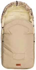 Sac de iarnă pentru cărucior 95x40 cm LANA Cappucino