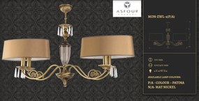 Lustra design clasic cristal Asfour Monza