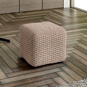 Gaico Huse bielastice MOSAICO bej taburet (40 x 40 x 40 cm)