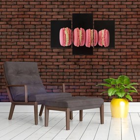 Tablou cu macarons (90x60 cm)