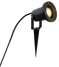 Spot inteligent industrial cu vârf negru cu WiFi GU10 IP65 - Basic