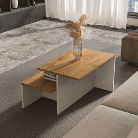 Set măsuțe cafea Twixie (Stejar alb). 1127617