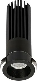 Mini Spot incastrabil LED 10W 3000K Duran negru