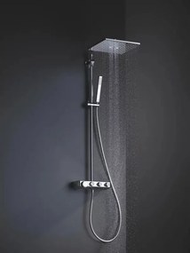 Coloana de dus cu baterie termostatata Grohe Euphoria 310 Cube Duo cu 1 functie