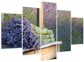 Tablou - Buchețele de lavandă (150x105 cm)