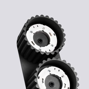 Sollux  SL.1788 - Spot AURA 2xGX53/10W/230V negru