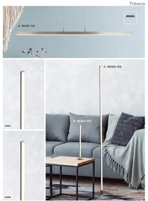 Lampadar LED de podea design modern TRIBECA SS EU96383-1SS SRT