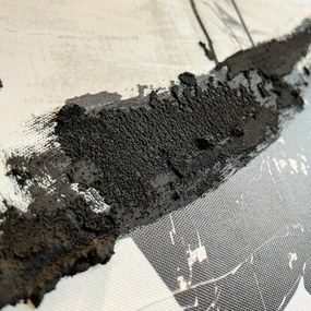 Tablou cu detalii pictate manual 70x100 cm Ash – Styler