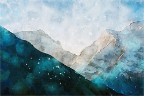 Tablou - Munte desenat (90x60 cm)