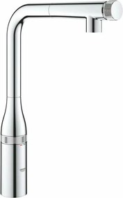 Baterie bucatarie cu dus extractibil Grohe Essence SmartControl crom