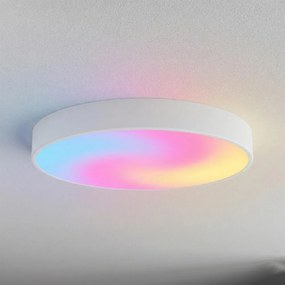 Brilagi - Plafonieră LED RGBW reglabilă CLARE 5xE27/9W/230V Wi-Fi, albă
