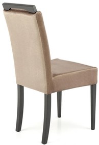 Scaun Clarion 2 velvet bej/negru Monolith 09