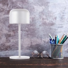 Lampă LED de birou reglabilă, 1,5W, 5V, 2700-5700K, IP54, albă