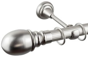 Galerie simpla bara zimtata Calypso 25/19, metal, argintiu - 320 cm