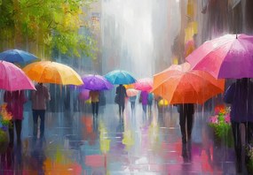 Fototapet - Zi ploioasă (147x102 cm)