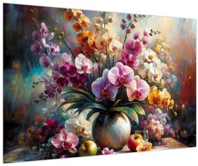 Tablou - Vas de flori II. (90x60 cm)