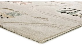 Covor de joacă pentru copii bej 120x170 cm Clown – Universal