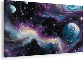 Tablou - Univers pictat (90x60 cm)