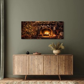 Tablou - Atmosfera de Crăciun (120x50 cm)