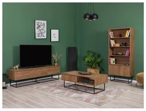 Set mobilier living Laxi 24 (nuc + negru). 1089011