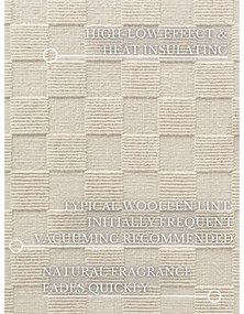 Covor tip traversă crem țesut manual din lână 80x200 cm Scala – Villeroy&amp;Boch