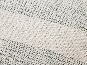 Perna decorativa BOSSA 45x45 cm, dungi verzi