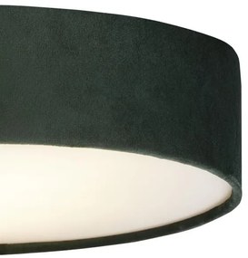 Plafonieră DRUM PLEAT 2xE27/60W/230V verde Searchlight 23298-2GR