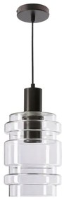 Lampă suspendată pe cablu RADON 1xE27/40W/230V transparentă