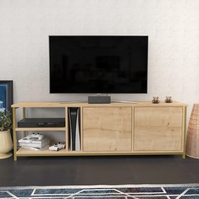 Comoda TV Primrose - Oak, Gold