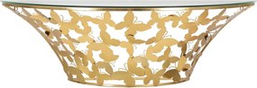 Consola Butterflies, Mauro Ferretti, 120x40.5x37.2 cm, fier, auriu