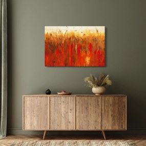 Tablou cu abstracție pictată (90x60 cm)