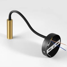 Lampă flexibilă dimabilă de perete Brilagi MAYA 1xG9/4W/230V negru/auriu