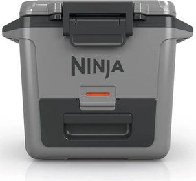 Lada frigorifica Ninja FrostVault FB131EUGY, 28 l, Pasiva, 48 doze, Pastreaza gheata pana la 5 zile, Compartiment uscat, Gri
