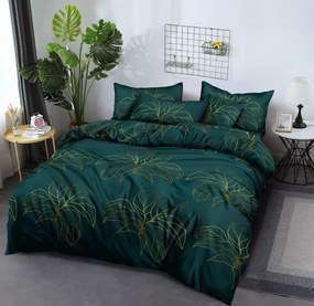 Lenjerie de pat din microfibra Culoare verde, GAMTA Dimensiune lenjerie de pat: 2 buc 70 x 80 cm | 160 x 200 cm