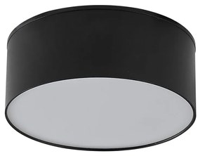 Spot aplicat, Plafoniera LED 3000K SOLARI negru, 12cm