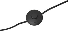 Lampă de podea clasică aurie fără abajur - Simplo