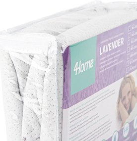 4Home Lavender Protector impermeabil pentru salteacu tiv, 160 x 200 cm + 30 cm, 160 x 200 cm