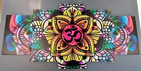 Tablou 5-piese Mandala sănătății