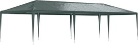 vidaXL Cort de petrecere profesional, verde, 4 x 9 m, 90 g/m²